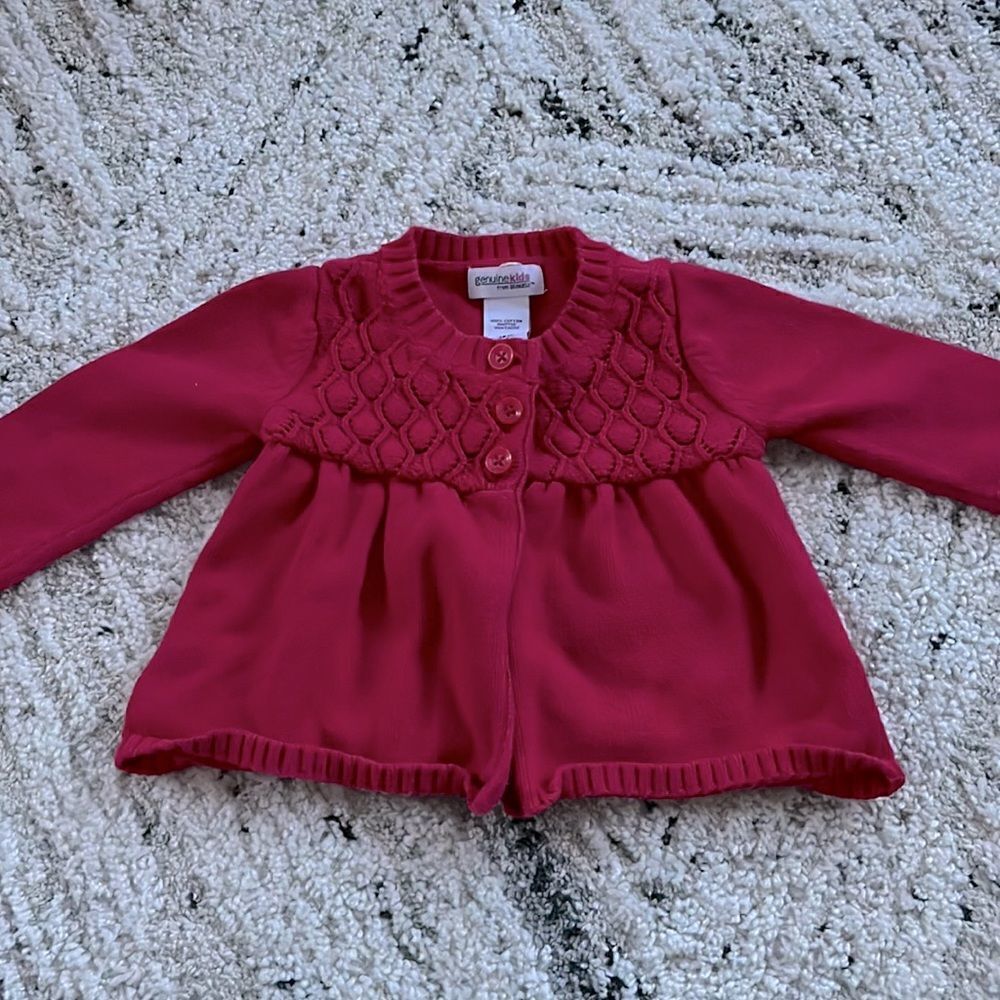 Dark pink size 18 month sweater